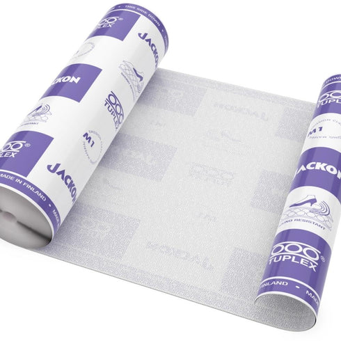 TUPLEX UNDERLAY  (9.1M X 1.1M X 3MM) 10 SQ MT (suitable for underfloor heating) Sound 20dB.